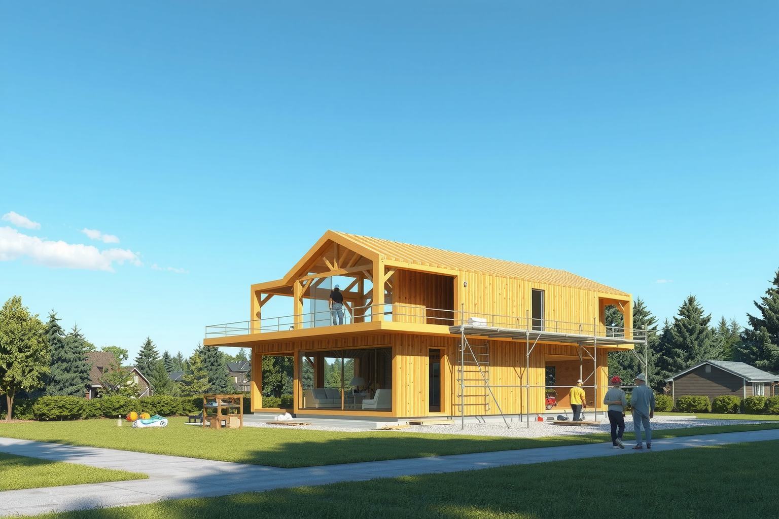 Jak zbudować dom prefabrykowany krok po kroku