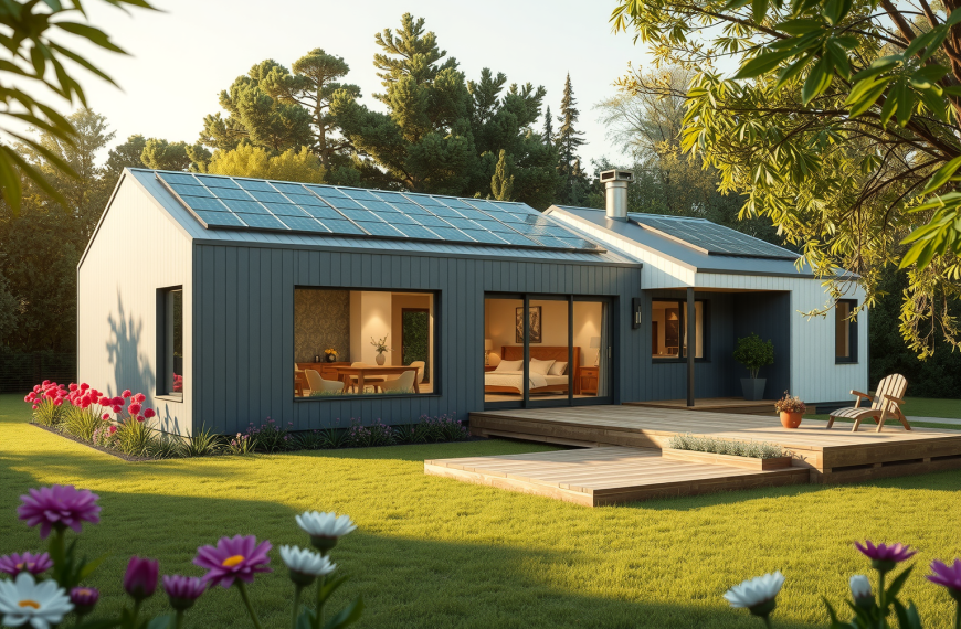 Domy prefabrykowane dla rodzin komfort i oszczędność