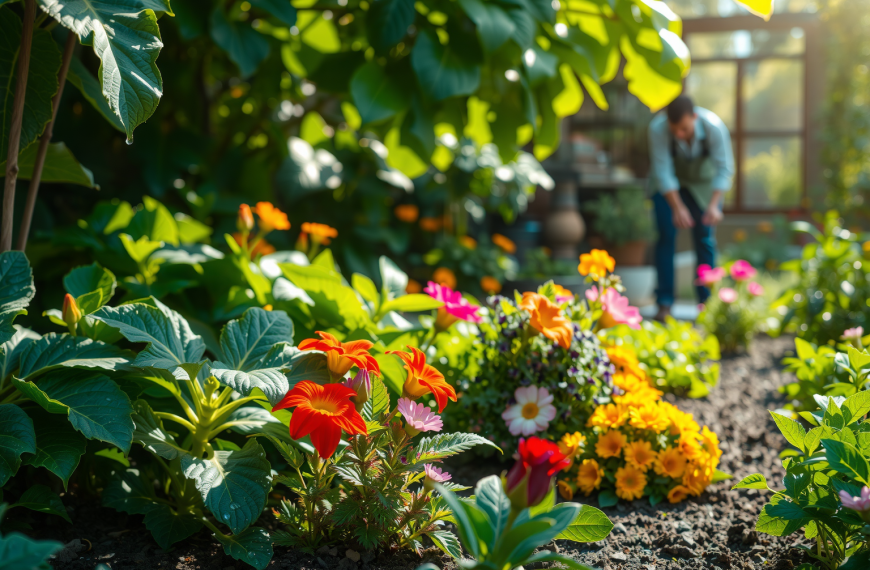 Pielęgnacja ogrodu: Klucz do zdrowej roślinności